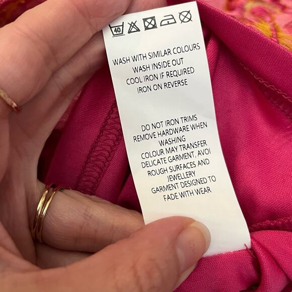 Showpo Brailey Mini Dress Sz 2 One Shoulder Wrap Front Floral Coquette Jacquard - Picture 9 of 12